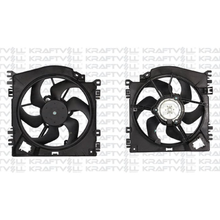 RADYATOR FAN MOTORU DAVLUMBAZLI CLIO III 05- +AC