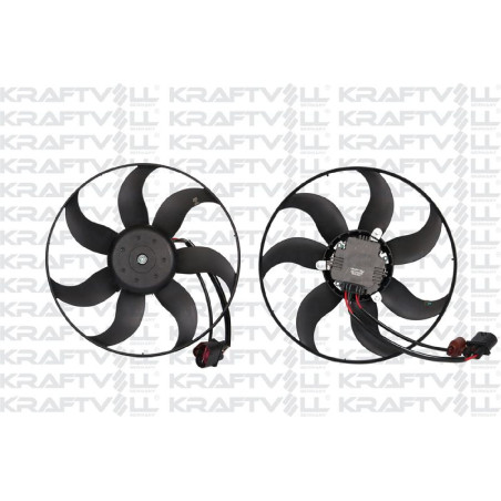 FAN MOTORU (BUYUK OLAN 220W 360mm) CADDY 04-11-15- GOLF V VI 04-07-11- JETTA 06-11 POLO 10-14 PASSAT