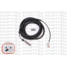 ABS SENSÖRÜ ARKA R-L DISK TIP A TIPI FIS (SPIRAL KORUMALI) SCANIA P.G.R.T.-SERI 04-  3488 MM - 2 PIN