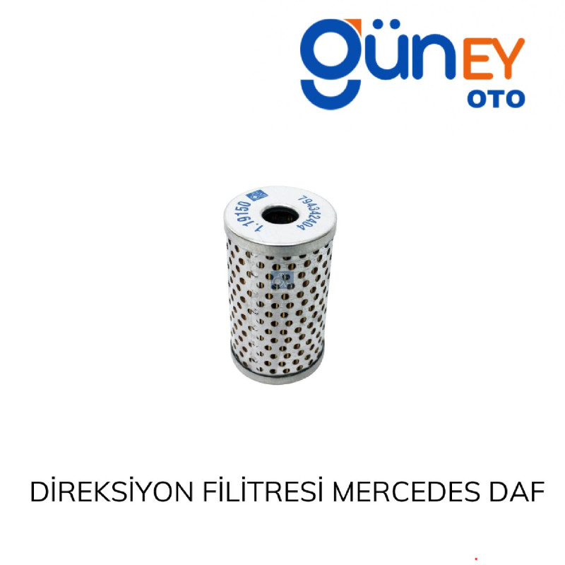 CE1183 MANN H601/4 DİREKSİYON YAĞ FİLTRESİ   DAF, DEUTZ, EVO