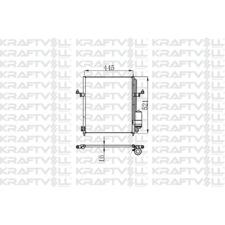 KLIMA RADYATORU L200 2,5 DID 2005 2015 (DI D)