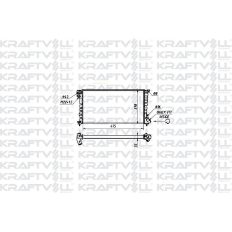 MOTOR SU RADYATOR PARTNER P306 BERLINGO XSARA DW8 / DW8B KLIMASIZ (00 03) SEGMANLI (1351Z1) (675*378